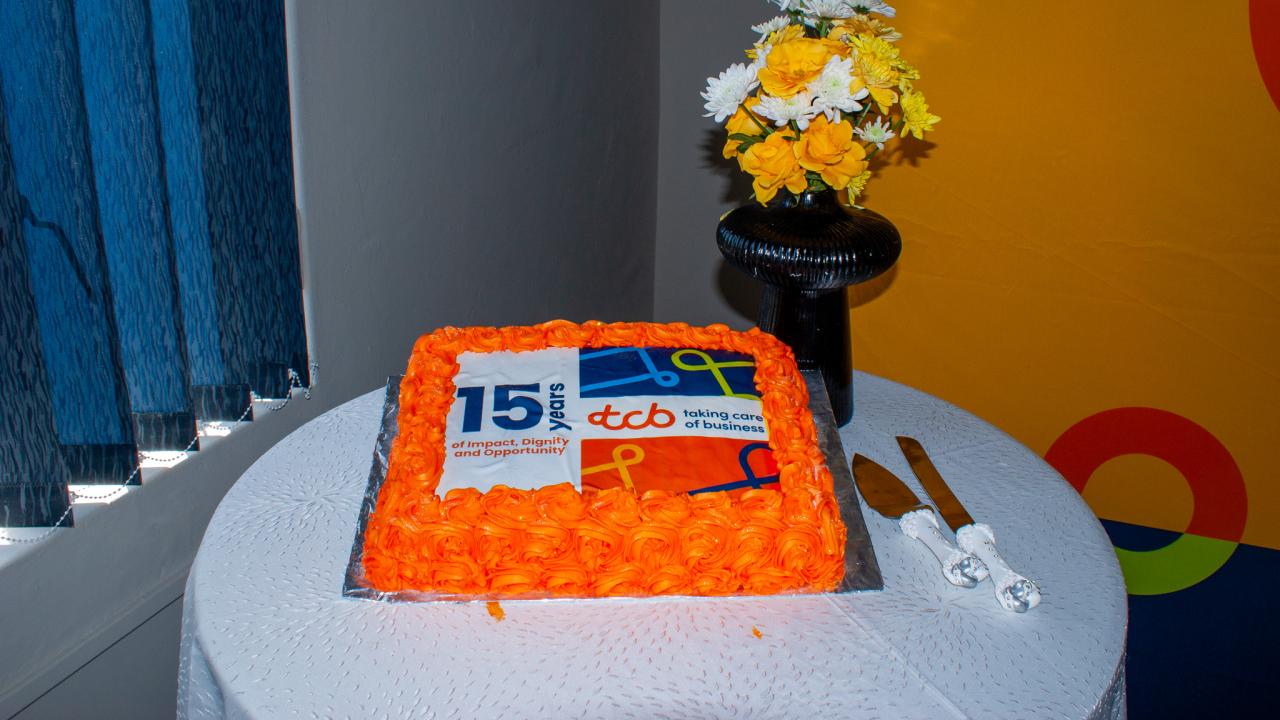 15th Anniversary cake.