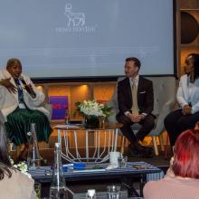 Celeste Ntuli speaking 